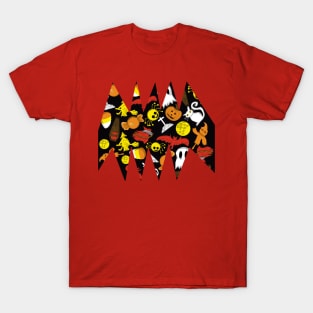 Halloween Teeth Pattern T-Shirt